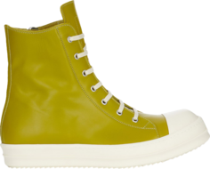 Кроссовки Rick Owens Luxor High Acid Milk, зеленый
