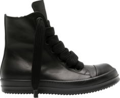 Кроссовки Rick Owens Lido Jumbo Laced Sneaker Triple Black, черный
