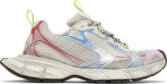 Кроссовки Balenciaga 3XL Sneaker Worn-Out - White Blue Red, белый