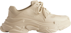 Кроссовки Balenciaga Triple S Mold Sneaker Beige, коричневый