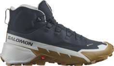 Кроссовки Cross Hike 2 Mid GORE-TEX Carbon Bronze Brown, серый Salomon