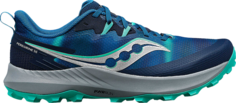 Кроссовки Peregrine 14 Navy Mint, синий Saucony