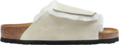 Кроссовки Stussy x Solana Bone, кремовый Birkenstock