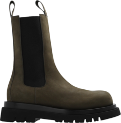 Кроссовки Bottega Veneta Lug Boot Olive, зеленый