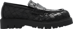 Кроссовки Bottega Veneta Haddock Loafer Black, черный
