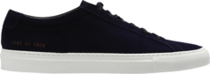 Кроссовки Common Projects Achilles Waxed Suede - Navy, синий