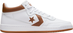 Кроссовки Fastbreak Pro Mid White Warm Tan, белый Converse