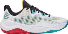 Кроссовки Curry Splash 24 White Belt Blue, белый Under Armour