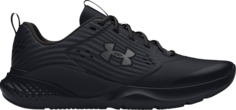Кроссовки Charged Commit 4 Triple Black, черный Under Armour