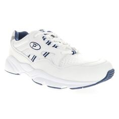 Мужские прогулочные кроссовки средней ширины/ширины X/ширины XX Propet, белый Propét