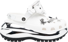 Кроссовки MCM x Mega Crush Clog Belt Bag Bracelet - White, белый Crocs