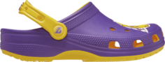 Кроссовки NBA x Classic Clog Los Angeles Lakers, фиолетовый Crocs