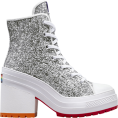 Кроссовки Chuck 70 De Luxe Heel High Pride - Proud to Be, серебряный Converse