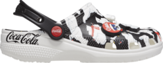 Кроссовки Coca-Cola x Classic Clog Polar Bear, черный Crocs