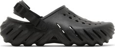 Кроссовки Echo Clog Black, черный Crocs