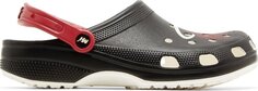Кроссовки NBA x Classic Clog Miami Heat, черный Crocs