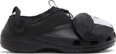 Кроссовки Satisfy x Classic Clog Black, черный Crocs