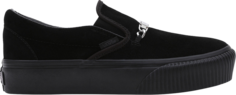 Кроссовки Karina Rozunko x Slip-On Platform SF Black, черный Vans