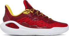 Кроссовки Bruce Lee x Curry Flow 11 Fire, красный