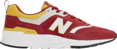 Кроссовки New Balance AS Roma x 997H Red Yellow, красный