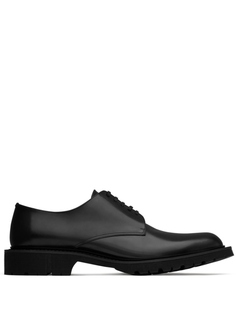 Saint Laurent лоферы Vaughn 20, черный