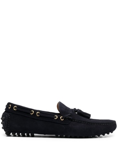 Car Shoe лоферы с кисточками, синий