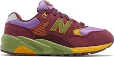 Кроссовки New Balance Stray Rats x 580 Tribute to 2007 - Burgundy, красный