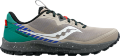 Кроссовки Saucony Peregrine 11 Astrotrail Pack - Earth, коричневый