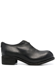Туфли на блочном каблуке Guidi, черный