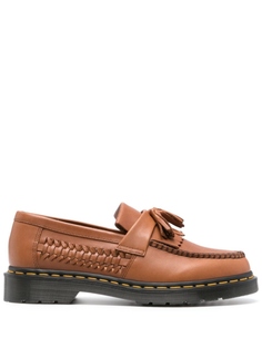 Dr. Martens лоферы с кисточками, коричневый