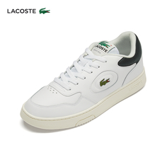 Кеды мужские Lacoste из крокодиловой кожи, белый / темно - зеленый