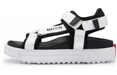Пляжные сандалии мужские белые Hugo Boss