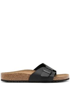 Birkenstock Madrid buckle-fastened sandals, черный