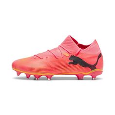 Футбольные бутсы future 7 match fg/ag turf/искусственный газон Puma, розовый