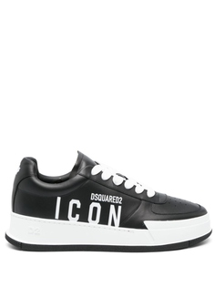Кроссовки Dsquared2 Logo Icon, черный/белый