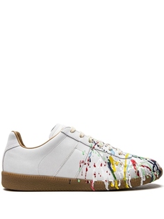 Кроссовки Maison Margiela Replica Paint, белый/мультиколор