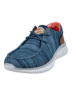 Кроссовки на шнуровке Bugatti, цвет blau/braun