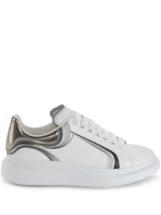 Мужские кроссовки Alexander McQueen Oversized, белый/золотой