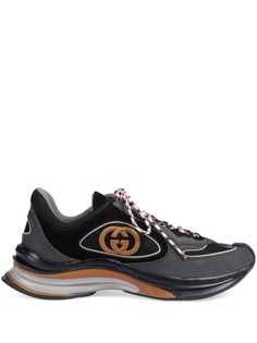 Кроссовки Run на шнуровке Gucci, черный