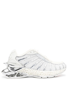 Кроссовки Plein Sport Thunderstorm GenX, белый/серебристый