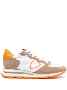 Кроссовки Philippe Model Tropez 2.1 With Logo Patch, белый/коричневый/оранжевый