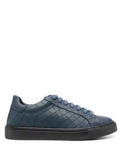 Hide&Jack кроссовки Essence Croco, синий дубль