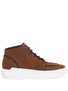 Giuseppe Zanotti высокие кроссовки Buvel, коричневый