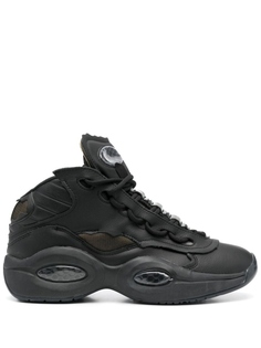 Maison Margiela кроссовки Question Mid Memory Of из коллаборации с Reebok, черный