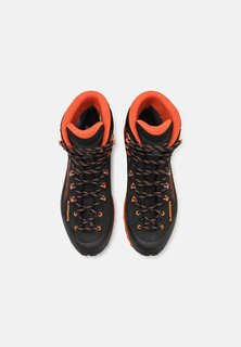 Кроссовки Corvara Gtx Mid Lowa, черный/оранжевый