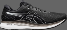 Кроссовки evoride black white Asics, черный