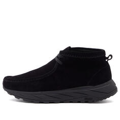 Туфли броги Clarks Originals Wallabee Eden, цвет Black Suede
