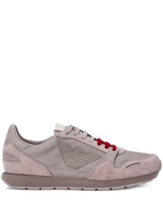 Кроссовки Emporio Armani With Inserts, темно-розовый