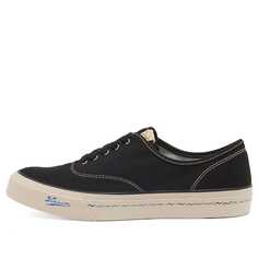 Кроссовки Visvim Logan Deck Lo Canvas Sneaker, черный