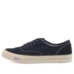 Кроссовки Visvim Logan Deck Lo Canvas Sneaker, темно-синий